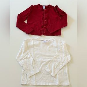 2 piece bundle girl 5T Carter‘s and ZARA